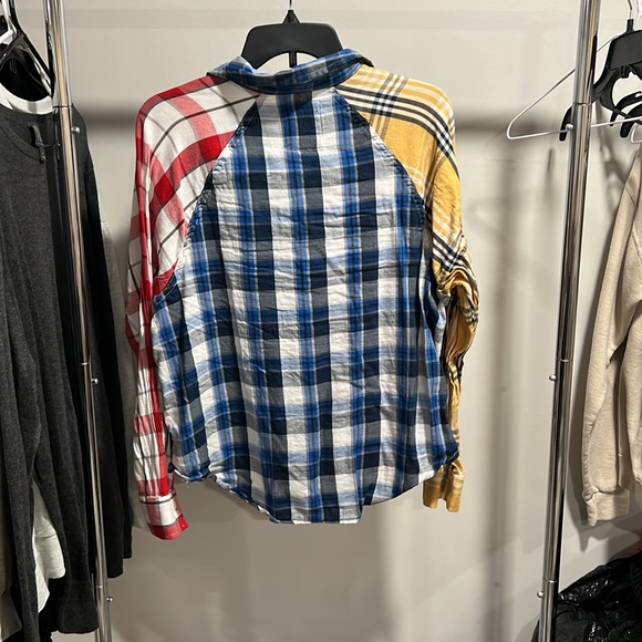 Colorful Fall button up - Picture 2 of 2